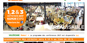 We will be present at the Valeriane exhibition in Namur